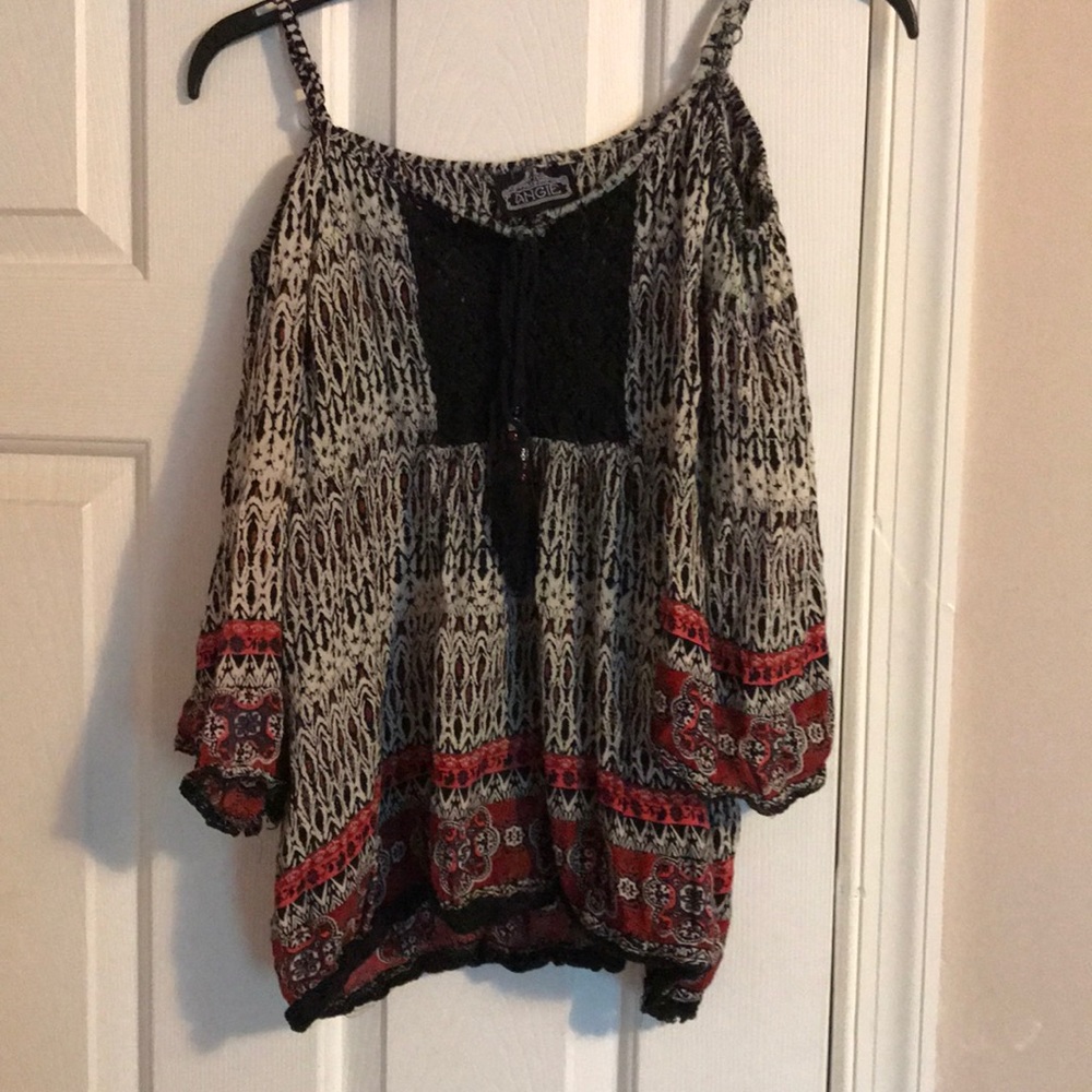 Off the shoulder blouse